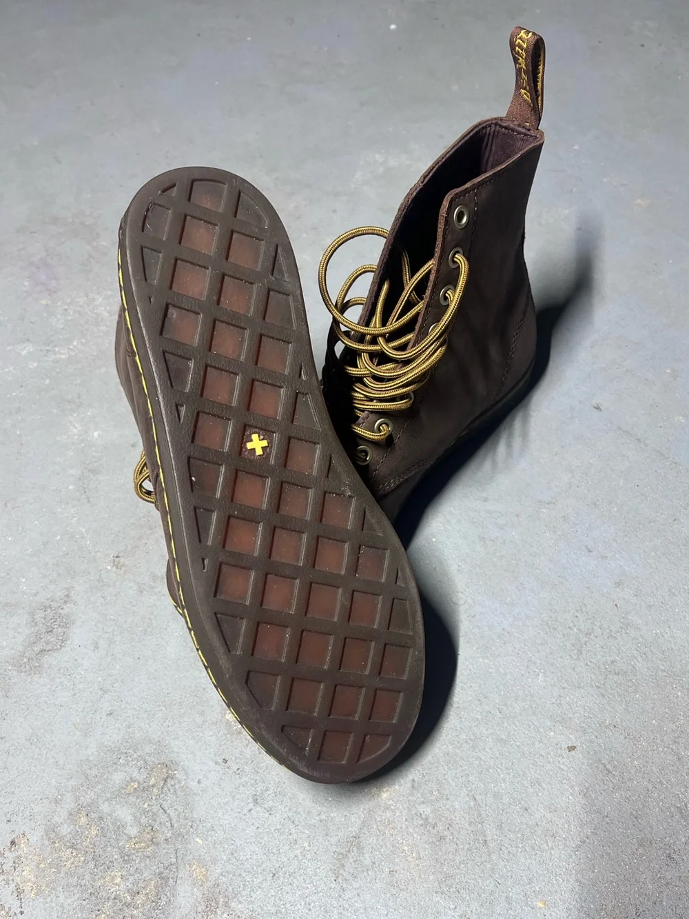 Dr. Martens Tobias Brown Leather Boots Size US 9 L / US 8 M